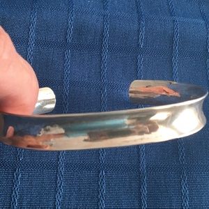 Mens Sterling Silver Cuff Bracelet